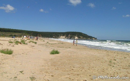 La costa del Mar Negro en Byala