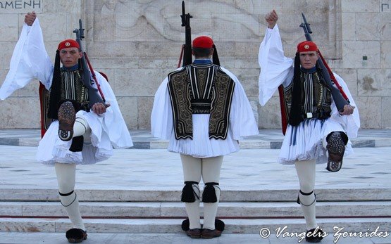 Атина - президентската гвардия