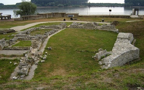 Ruinen am Donauufer von Silistra